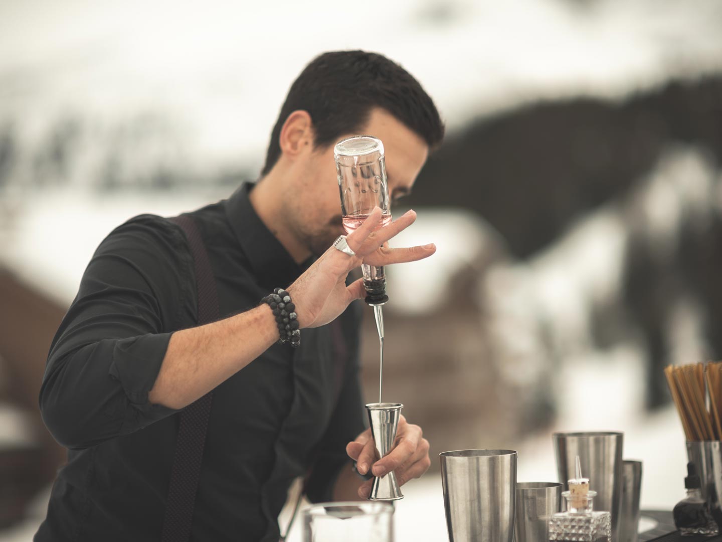 Barman à coktails privé en Rhône-Alpes-Auvergne et Suisse