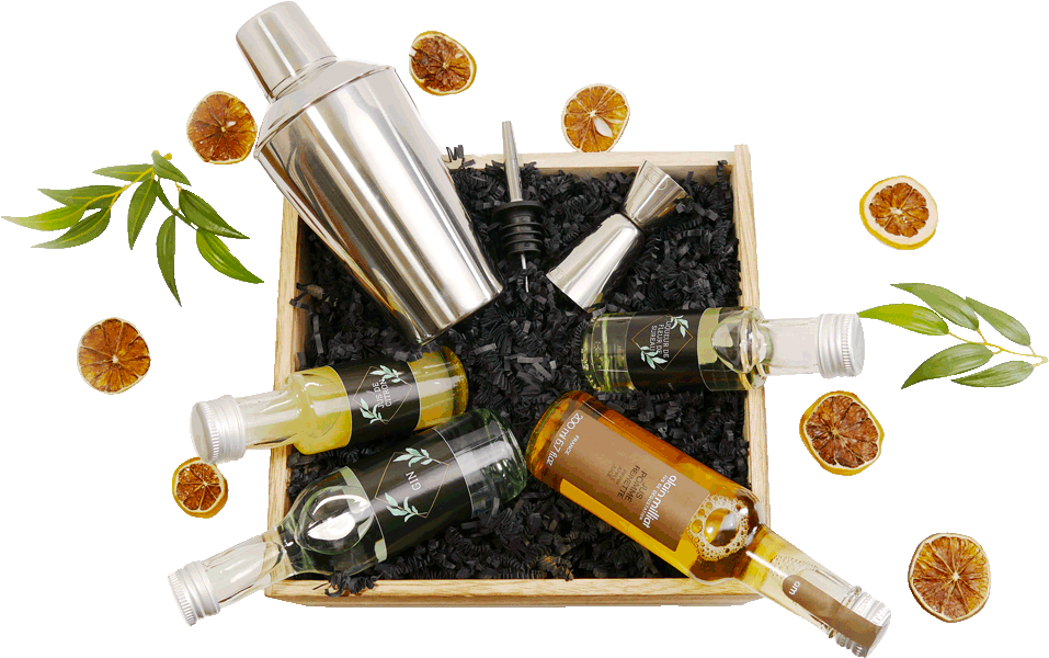 Abonnement box cocktail avec recettes et accessoires mensuels