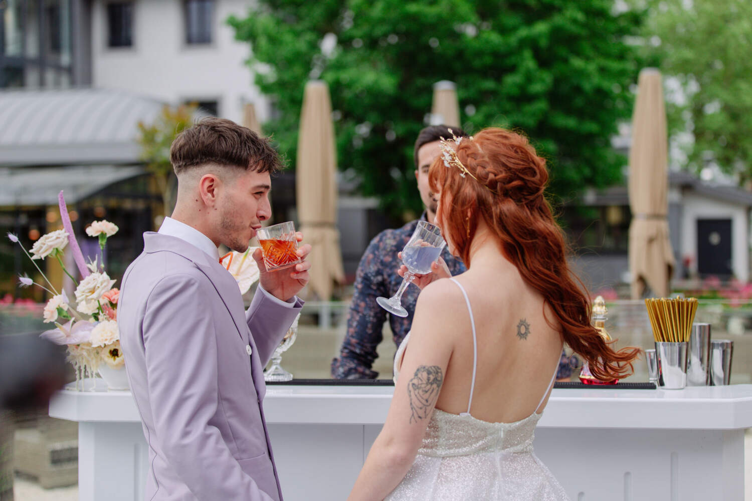 Faites vous servir des cocktails par un Barman Privé lors de votre mariage à Genève, Lausanne ou Montreux